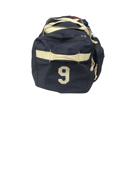 Carlos Basham Jr. Wake Forest Player Exclusive Travel Duffel Bag with Number