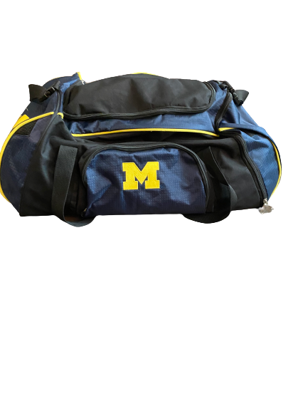 Mike McCray Michigan Adidas Duffle Bag