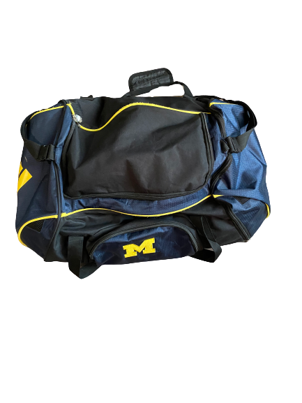 Mike McCray Michigan Adidas Duffle Bag
