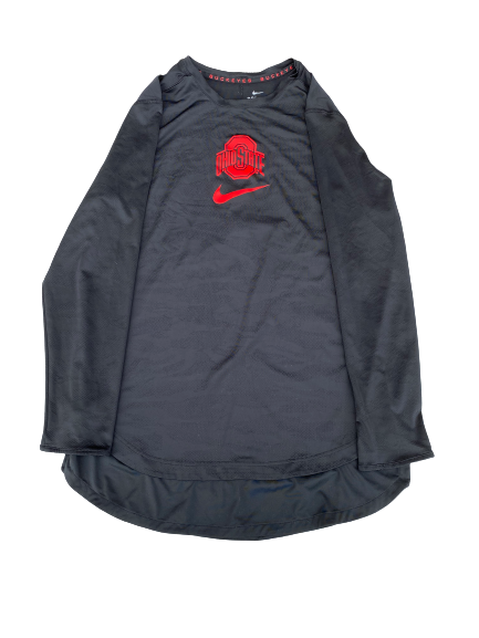 Brendon White Ohio State Team Issued Long Sleeve Shirt (Size XL)