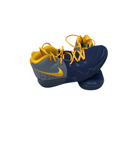 Loren Jackson Akron Basketball SIGNED Custom Shoes (Size 8)