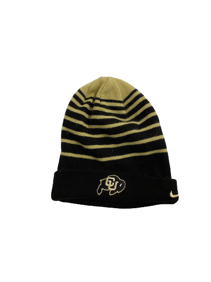 Isaiah Lewis Colorado Football Team-Issued Beanie Hat