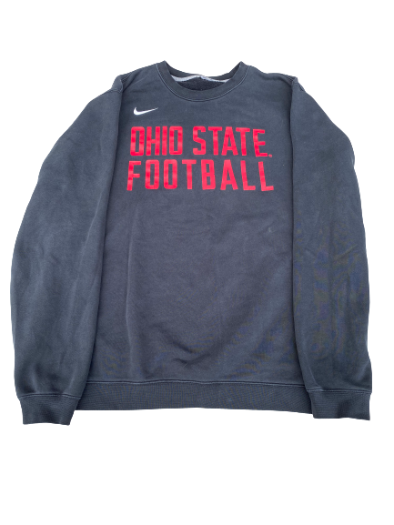 Brendon White Ohio State Team Issued Crewneck Sweatshirt (Size XLT)