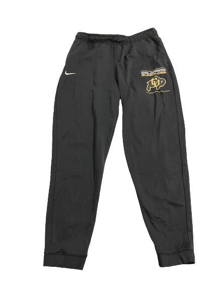 Isaiah Lewis Colorado Football Team-Issued Sweatpants (Size L)