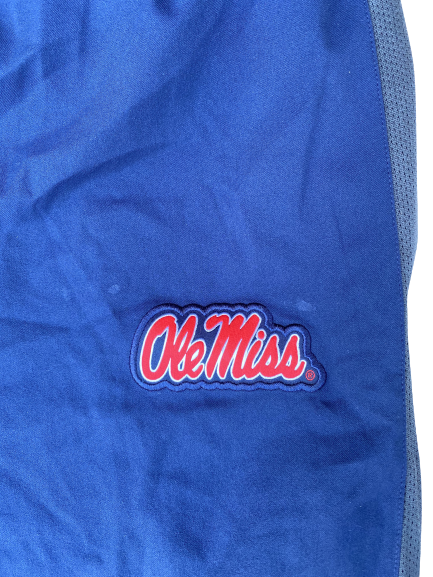 Greer Holston Ole Miss Baseball Team Issued Sweatpants (Size XL)