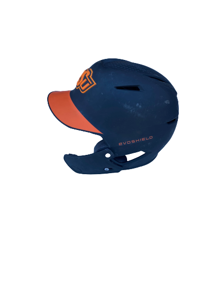 Nick DeNicola Oklahoma State Baseball Game Worn Batting Helmet