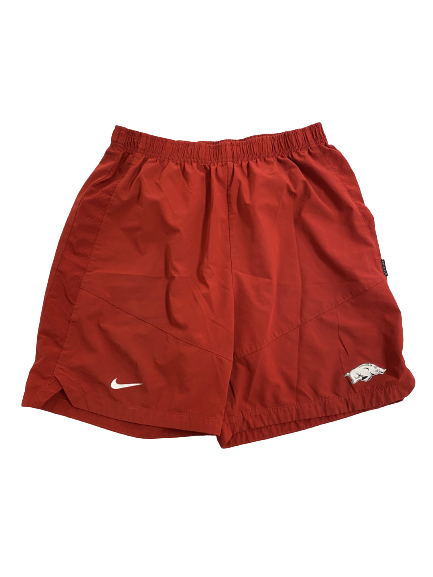 James Jointer Arkansas Football Team-Issued Shorts (Size L)