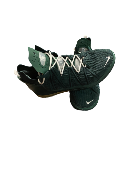 Aaron Henry Michigan State Basketball Player Exclusive Shoes (Size 15)