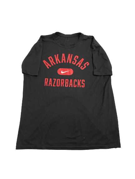 James Jointer Arkansas Football Team-Issued T-Shirt (Size L)