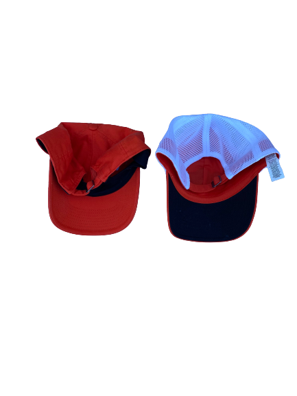 Nick DeNicola Oklahoma State Baseball Team Issued Set of 2 Hats