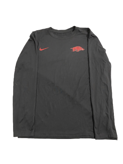James Jointer Arkansas Football Team-Issued Long Sleeve Shirt (Size L)