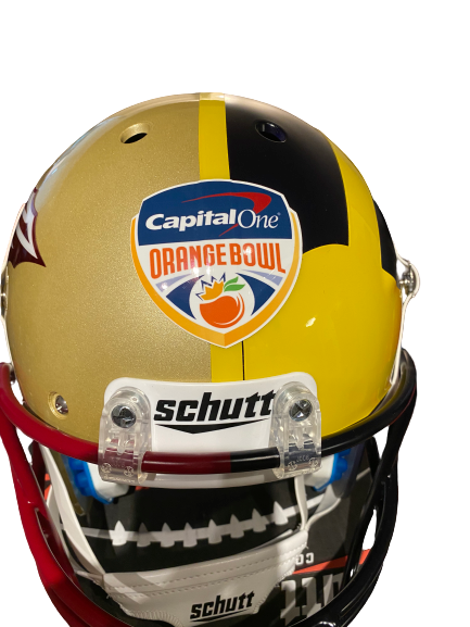 Mike McCray Michigan Football 2016 Orange Bowl Replica Helmet