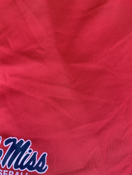 Austin Miller Ole Miss Baseball Team Issued Workout Shorts (Size XL)