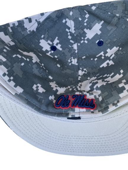 Austin Miller Ole Miss Baseball Team Issued Hat (Size 7 3/8)