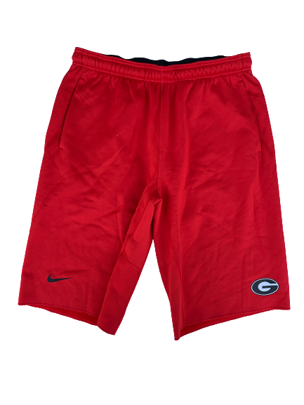 Tyler Simmons Georgia Nike Sweat Shorts (Size L)