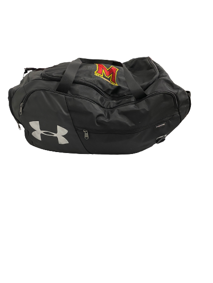CJ Dippre Maryland Football Player-Exclusive Duffel Bag With Bus Tag