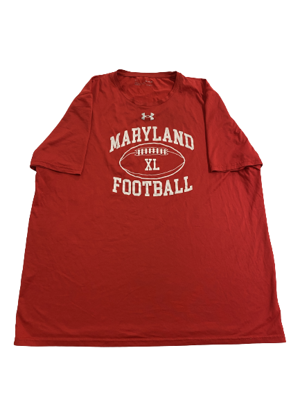 CJ Dippre Maryland Football Player-Exclusive T-Shirt (Size XL)