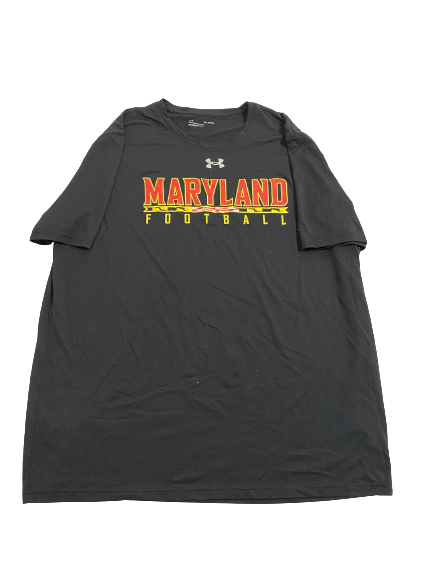 CJ Dippre Maryland Football Team-Issued T-Shirt (Size XL)