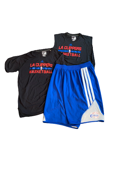 Chris Walker Los Angeles Clippers Team Issued Workout Gear