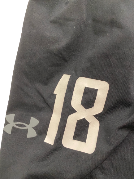 CJ Dippre Maryland Football Player-Exclusive Shorts With Number (Size XL)
