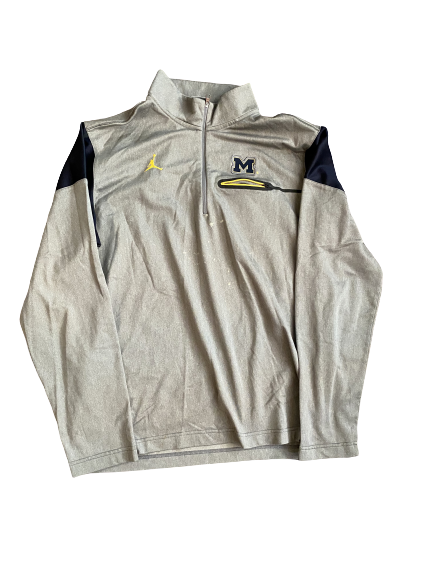 Zavier Simpson Michigan 1/4 Zip Jacket (Size L)