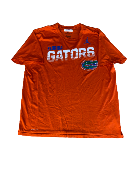 Jacob Tilghman Florida Football Team Issued Workout Shirt (Size XL)