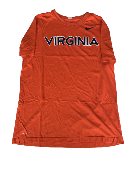 Tomas Woldetensae Virginia Basketball T-Shirt (Size L)