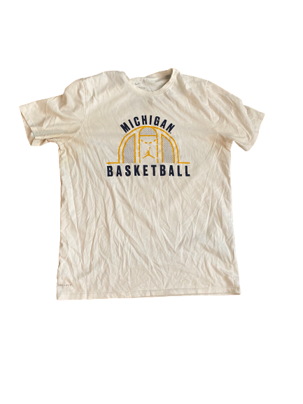 Zavier Simpson Michigan Basketball Jordan T-Shirt (Size L)