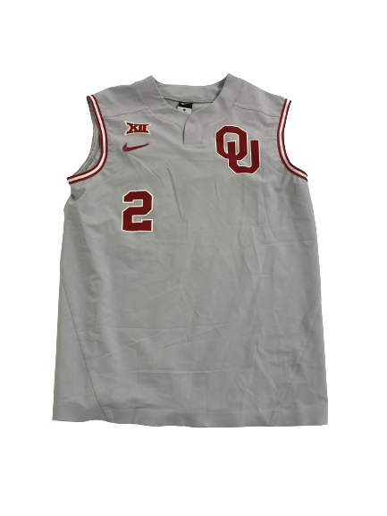 Trent Brown Oklahoma Baseball Game Jersey (Size L)