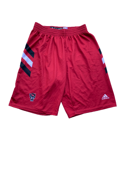 DJ Funderburk NC State Basketball Player Exclusive Practice Shorts (Size XL)