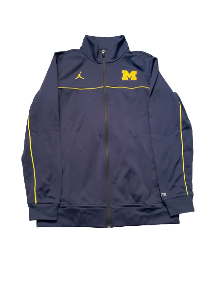 Mike Smith Michigan Basketball Team Issued Jacket (Size M)