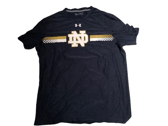 Jake Singer Notre Dame Team Issued T-Shirt