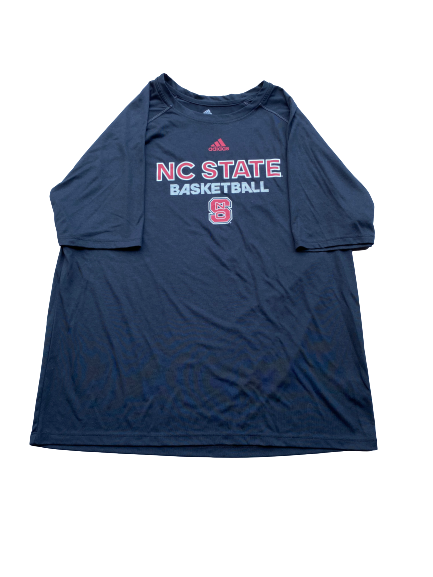 DJ Funderburk NC State Basketball Team Issued Workout Shirt (Size XL)