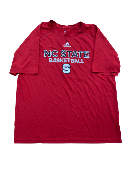 DJ Funderburk NC State Basketball Team Issued Workout Shirt (Size M)