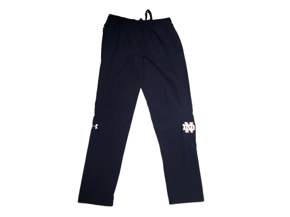 Jake Singer Notre Dame Team Issued Travel Sweatpants
