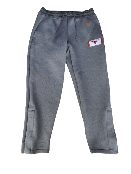 Russell Hine Texas Football Player Exclusive Sweatpants with Magnetic Bottom (Size L)