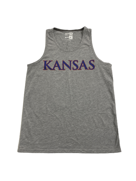 Kansas Basketball Player-Exclusive Tank With Number on Back (Size M)
