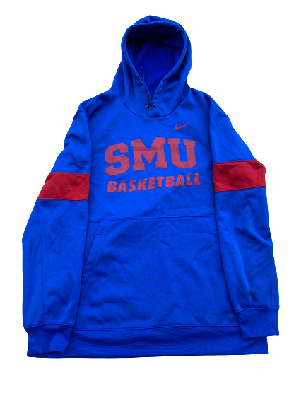 Feron Hunt SMU Basketball Team Issued Sweatshirt (Size XL)