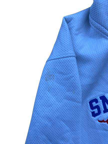 Feron Hunt SMU Basketball Team Issued Zip Up Jacket (Size L)