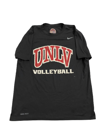 Jhenna Gabriel UNLV Volleyball Team-Issued T-Shirt (Size L)