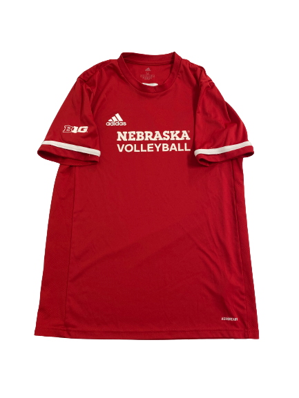 Callie Schwarzenbach Nebraska Volleyball Team-Issued Shirt (Size M)