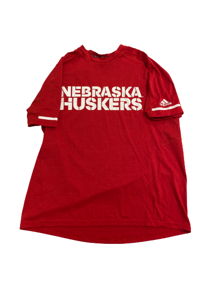 Callie Schwarzenbach Nebraska Volleyball Team-Issued Shirt (Size L)