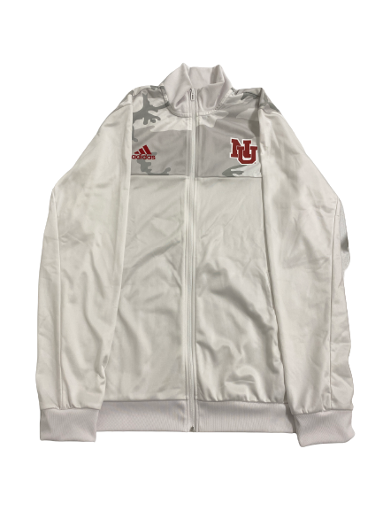 Callie Schwarzenbach Nebraska Volleyball Team-Issued Zip-Up Jacket (Size LT)