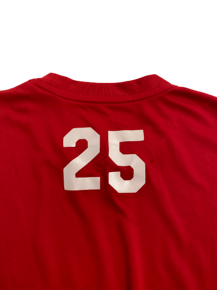 Callie Schwarzenbach Nebraska Volleyball Player-Exclusive T-Shirt With Number (Size L)