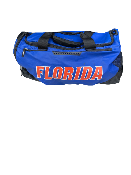Mark Herndon Florida Football Team Exclusive Travel Duffel Bag with Player Tag