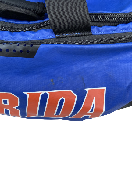 Mark Herndon Florida Football Team Exclusive Travel Duffel Bag with Player Tag