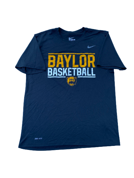 Jared Butler Baylor Basketball Team Issued Workout Shirt (Size L)