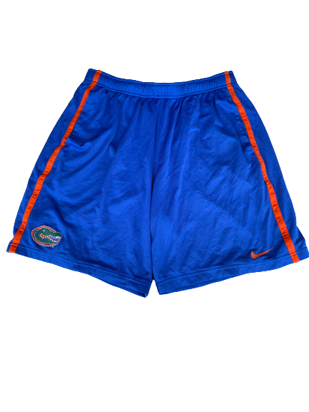 Mark Herndon Florida Football Team Issued Workout Shorts (Size XL)