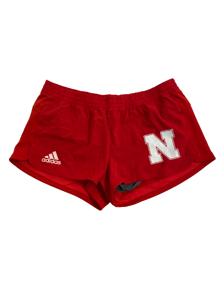 Callie Schwarzenbach Nebraska Volleyball Team-Issued Shorts (Size Women&