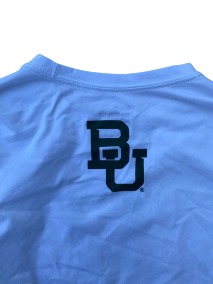 Jared Butler Baylor Basketball Team Issued Long Sleeve Shirt (Size L)